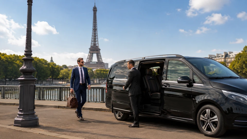 Eiffel Tower to CDG Airport VIP Transfer