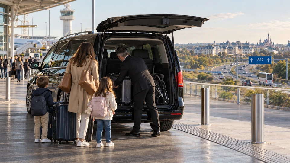 Beauvais Airport to Val d'Europe VIP Transfer