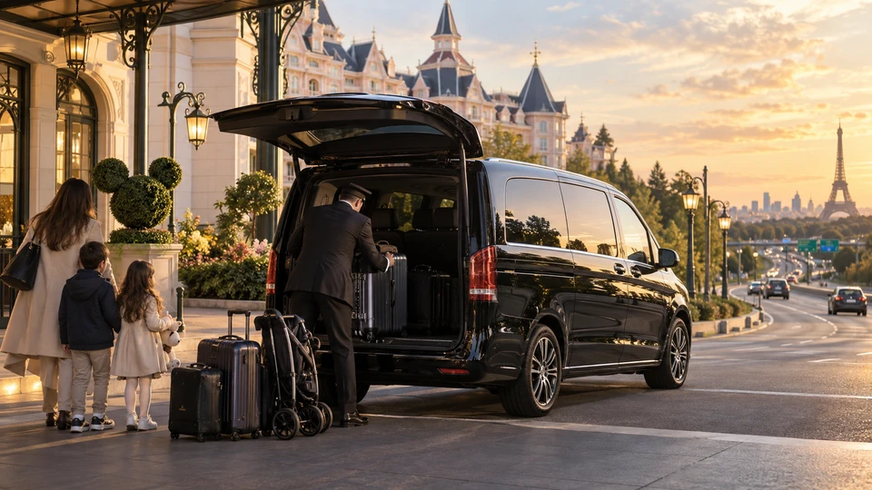 Disneyland Paris to Eiffel Tower VIP Transfer