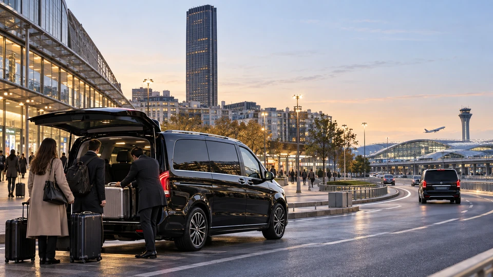 Gare Montparnasse to CDG Airport VIP Transfer