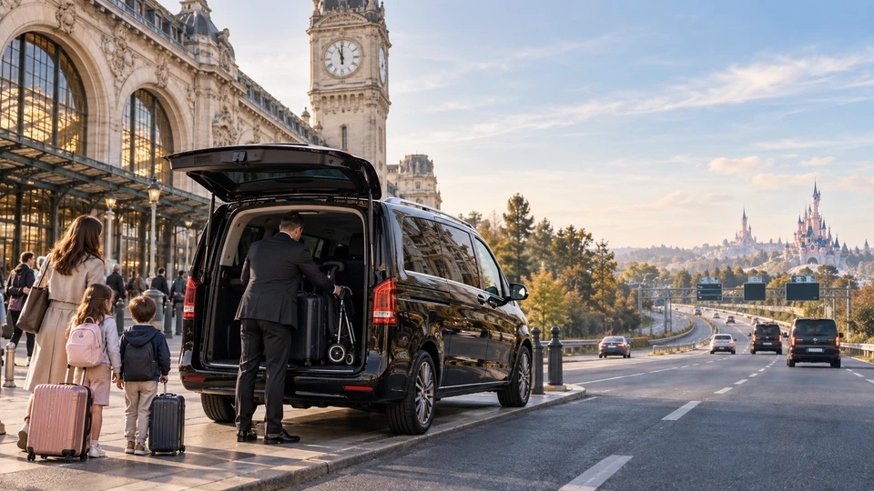 Gare de Lyon to Disneyland Paris VIP Transfer