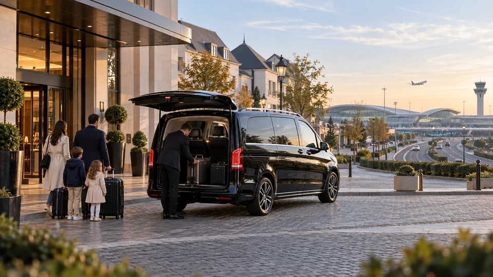 Val d'Europe to CDG Airport VIP Transfer